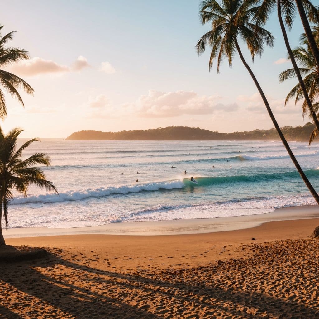 Costa Rica surf beach